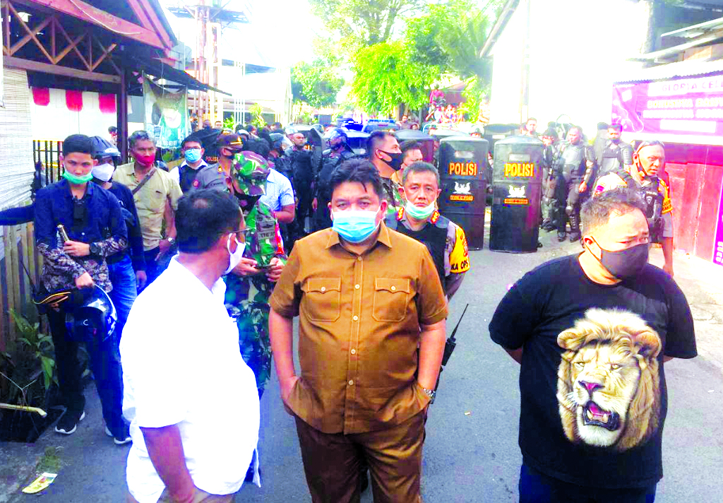 Badan Kesbagpol Cs Redam Demo Anti Otsus Mahasiswa Papua